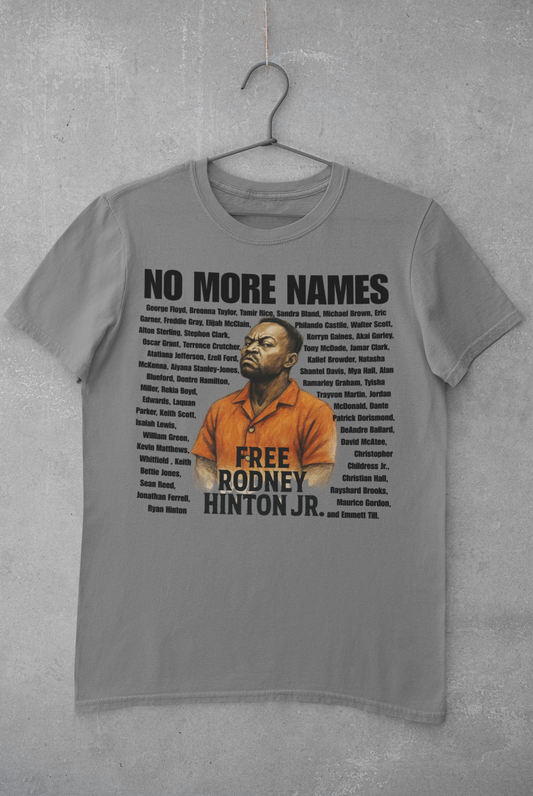 No More Names – Free Rodney Hinton Jr. Tee