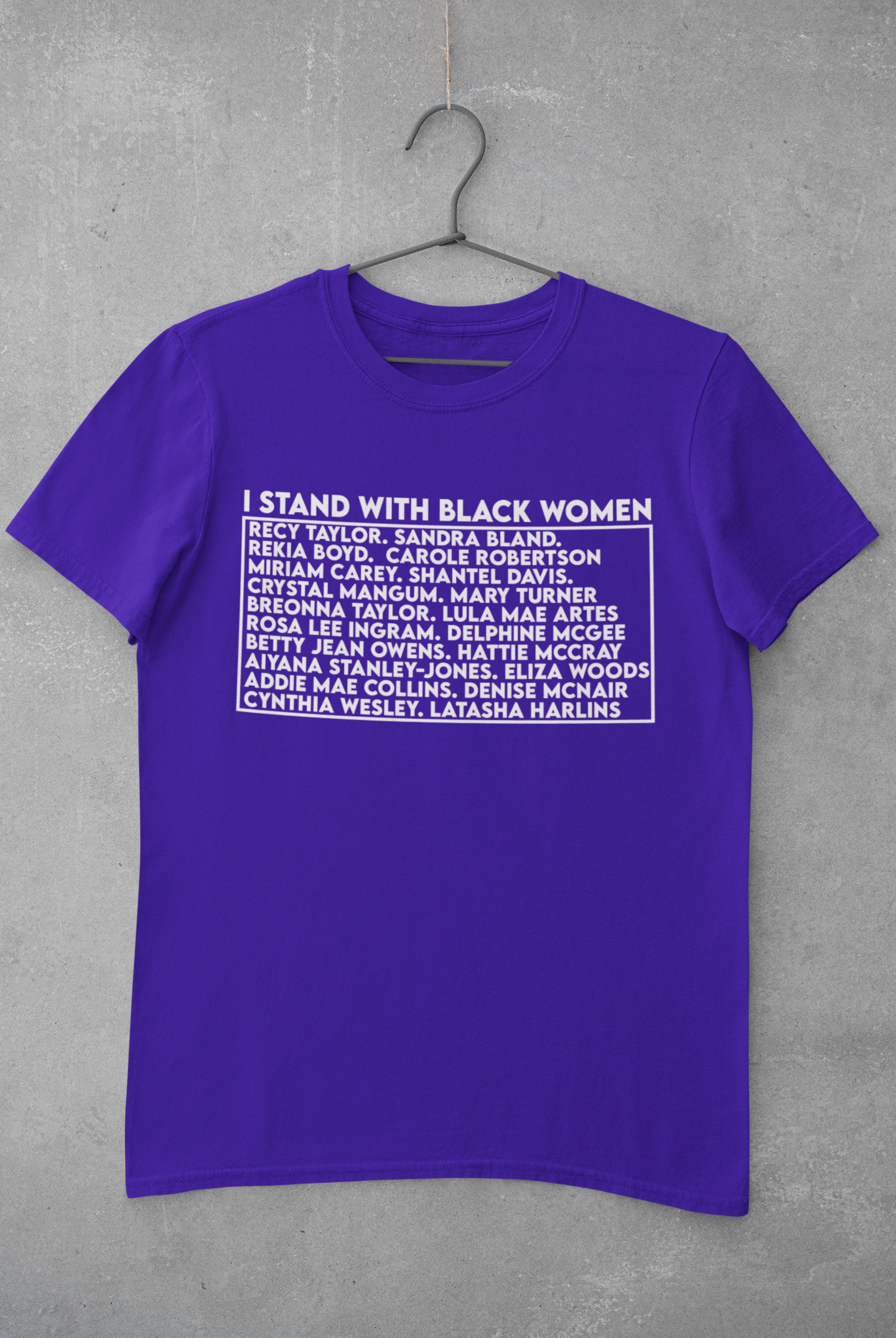 I stand with Black women Tee