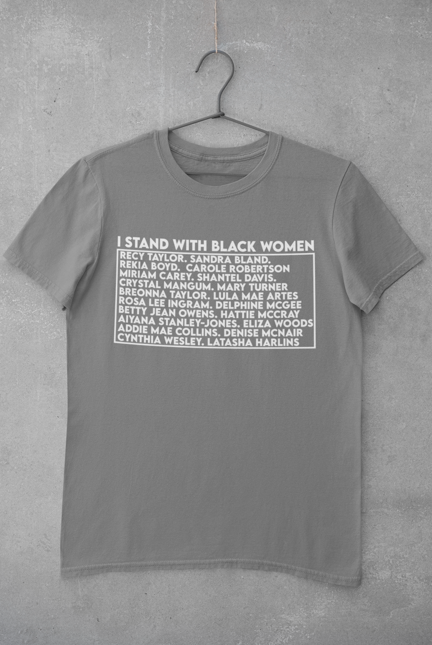 I stand with Black women Tee