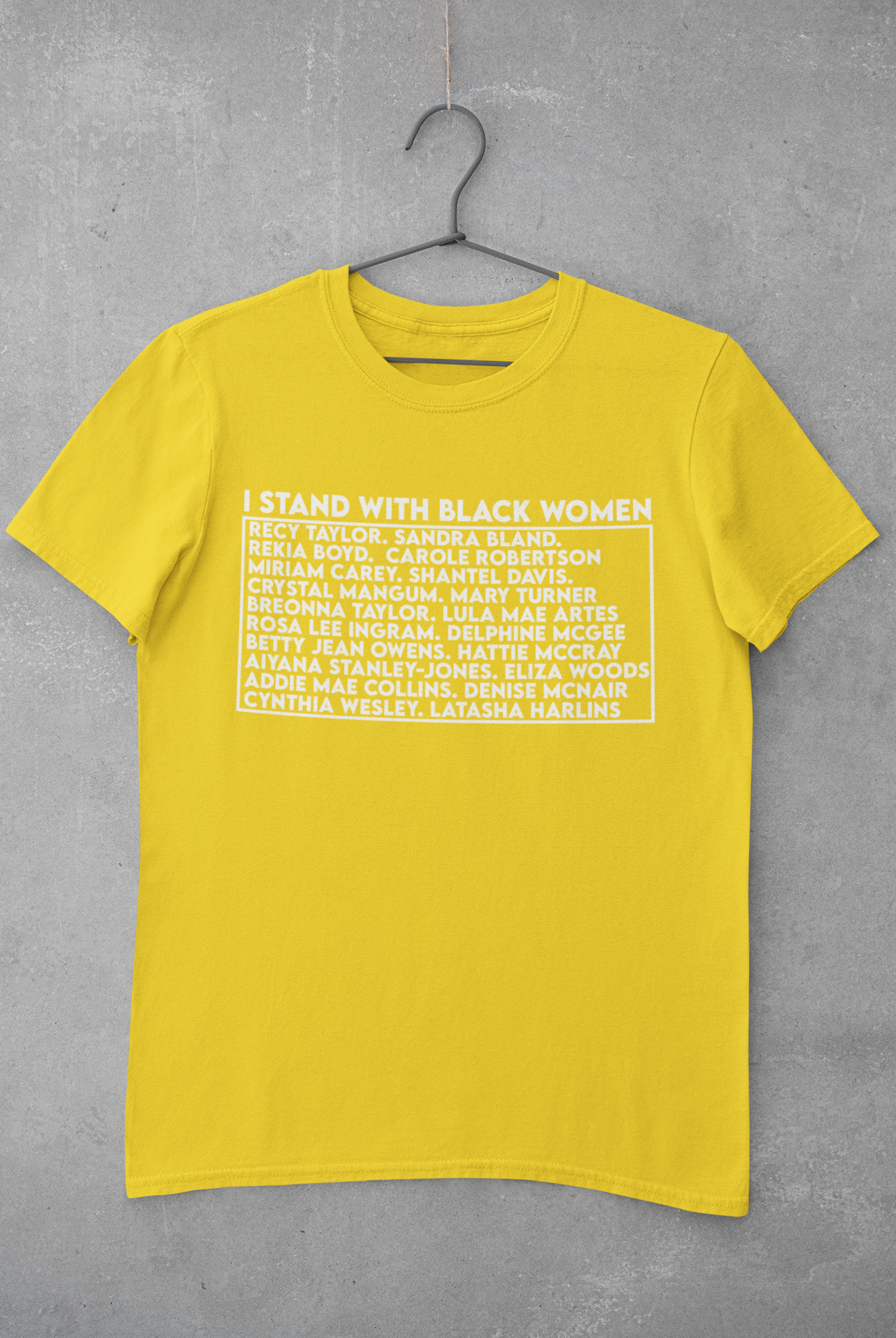 I stand with Black women Tee
