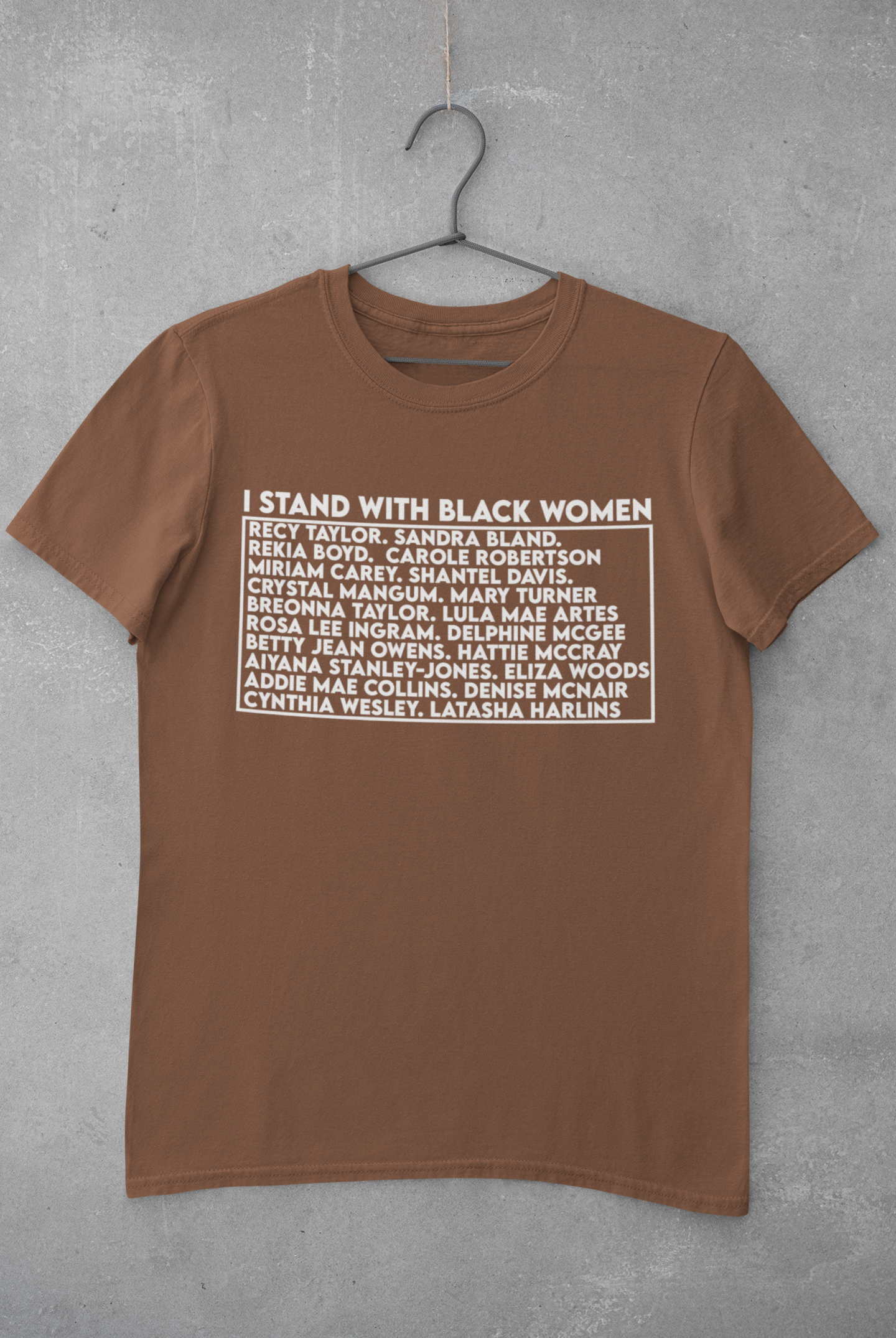 I stand with Black women Tee