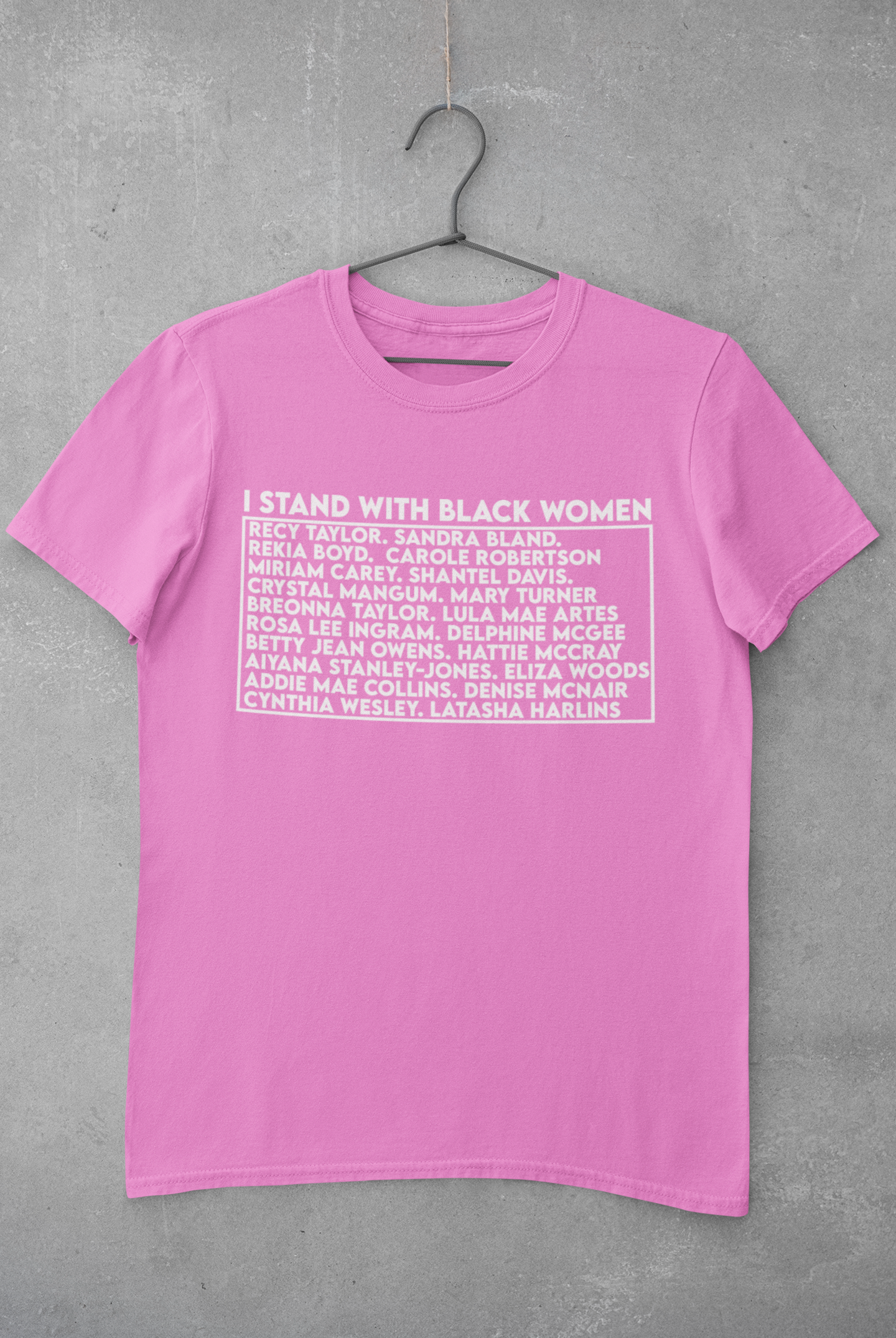 I stand with Black women Tee